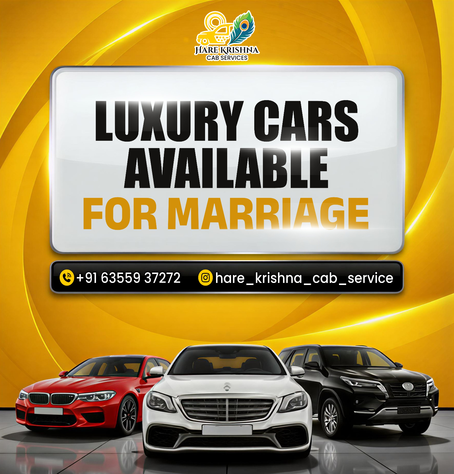 Luxury Wedding Car Rental in Vadodara Marriage Car Service
